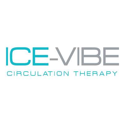 Ice-Vibe brand logo, link to Ice-Vibe products page