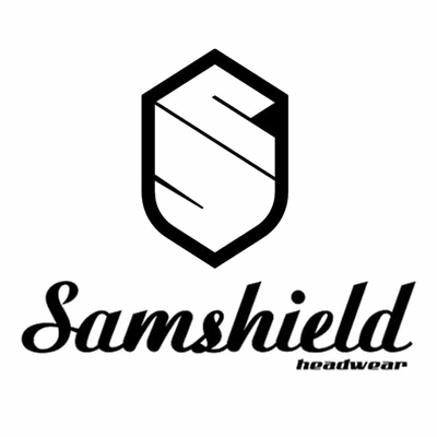 Samshield Headwear brand logo, link to Samshield Headwear products page