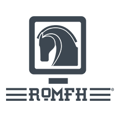 ROMFH brand logo, link to ROMFH products page