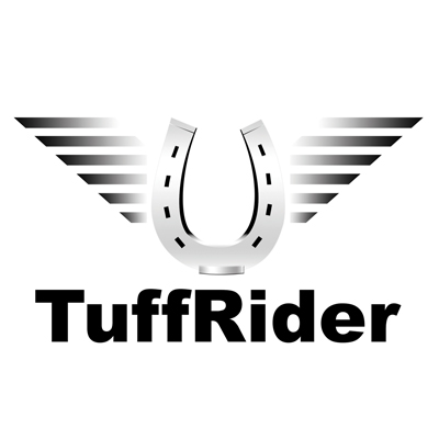 TuffRider brand logo, link to TuffRider products page