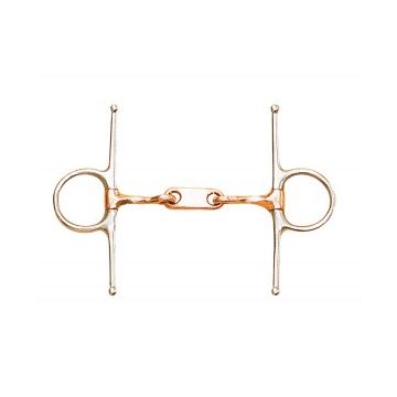 Full Cheek Slow Twist Pony Dr Bristol Copper Mouth Pony