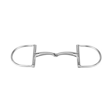 Sprenger Satinox D-Ring Single Jointed Snaffle Bit With 90MM Rings