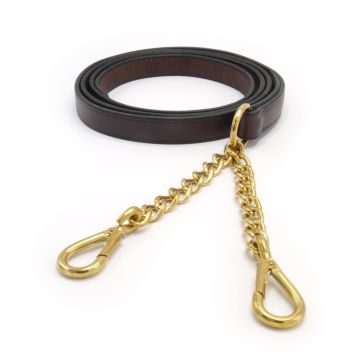 Nunn Finer Newmarket Leather Lead Shank