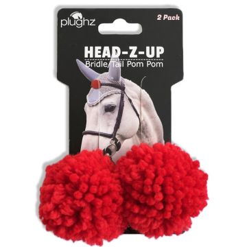 Plughz HEAD-Z-UP Bridle And Tail Pom Pom